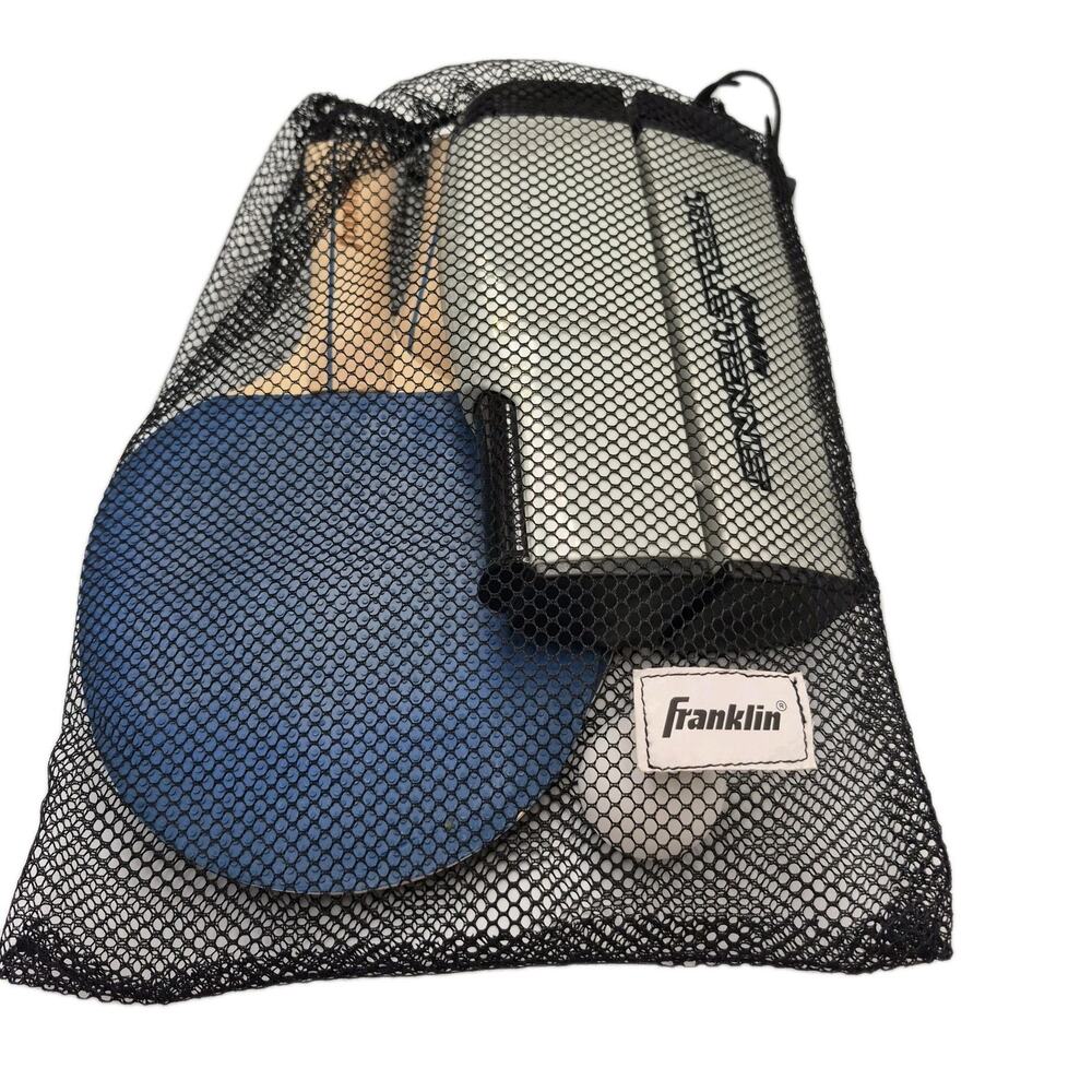Franklin Sports Table Tennis To Go Ping Pong Set Barely Used